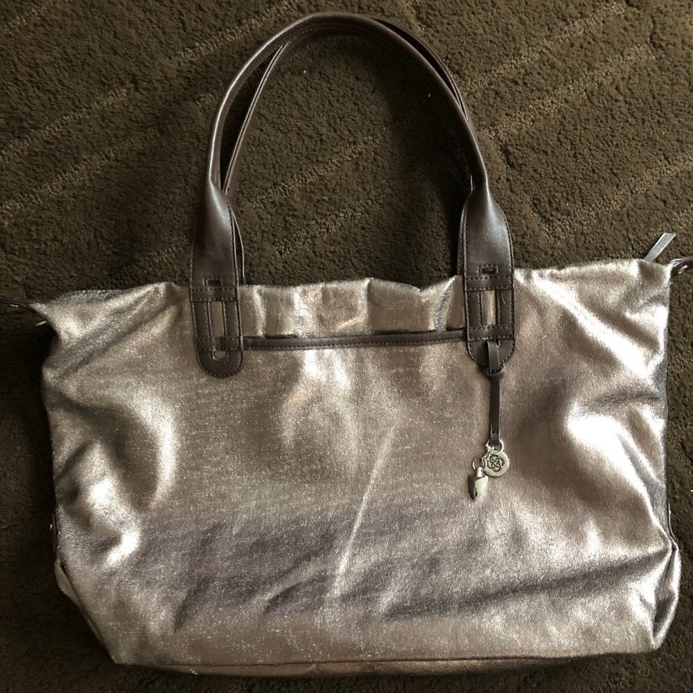 Stella & Dot 'How Does She Do It' Metallic Tote